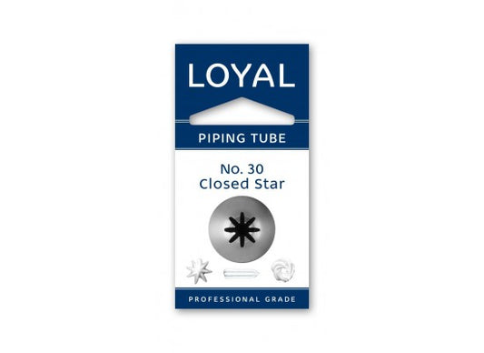 Loyal Piping Tip No. 30 Closed Star