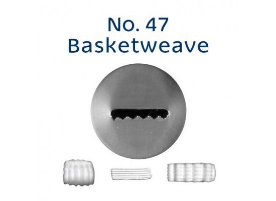 Loyal Piping Tip No. 47 Basketweave