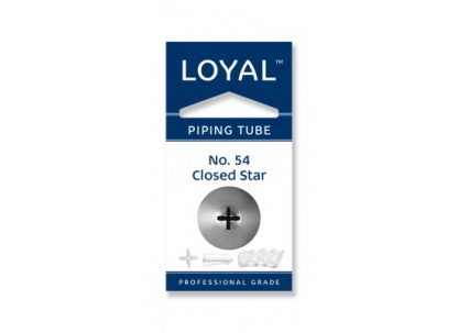 Loyal Piping Tip No. 54 - Closed Star