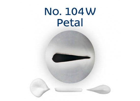 Loyal Piping Tip - NO.104W - Petal