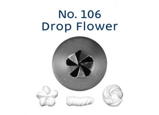Loyal Piping Tip 106 Drop Flower