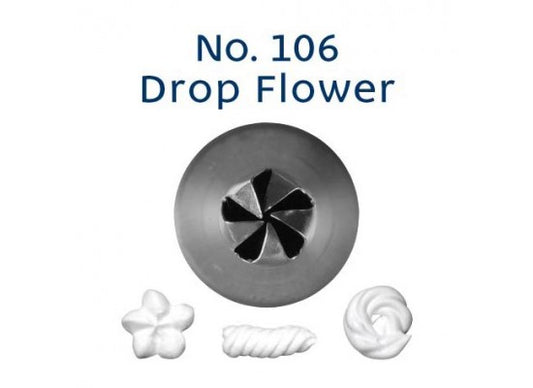 Loyal Piping Tip 106 Drop Flower