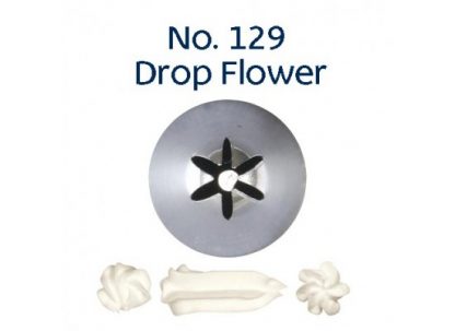Loyal Piping Tip No. 129 - Drop Flower