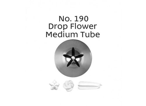 Loyal Piping Tip - 190 Drop Flower Medium