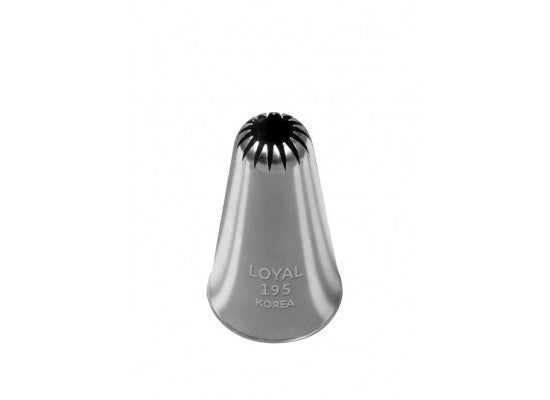 Loyal Piping Tip - 195 Drop Flower Medium