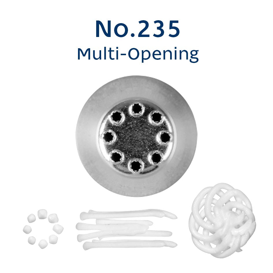 Loyal Piping Tip No. 235 - Multi-Opening