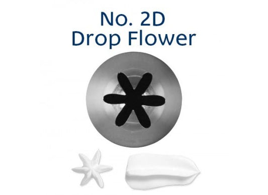 Loyal Piping Tip - 2D Drop Flower Medium