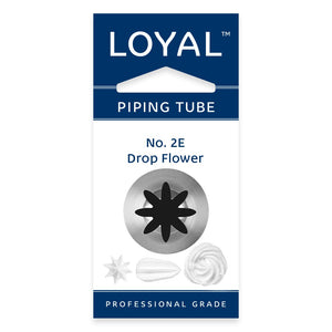 Loyal Piping Tip - 2E Drop Flower Medium