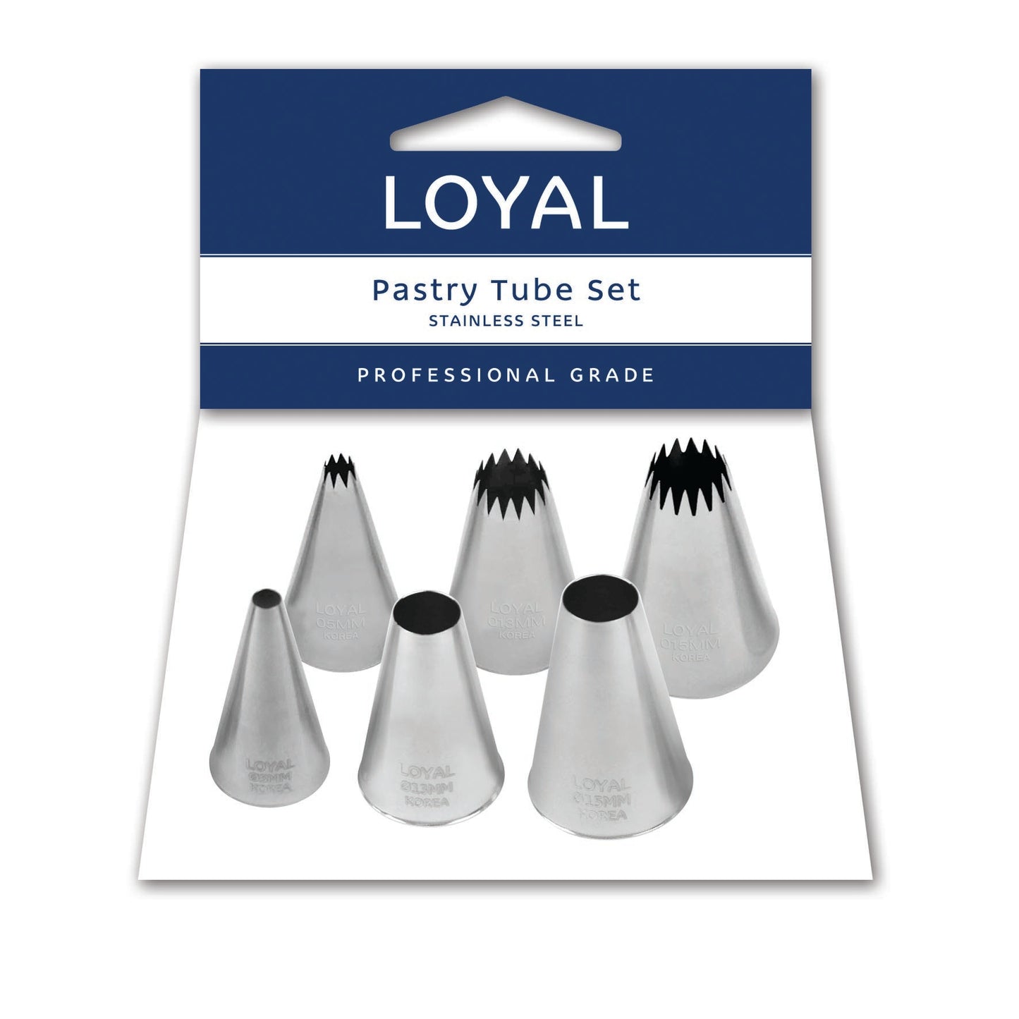 Loyal Assorted French Star and Round - Set 6
