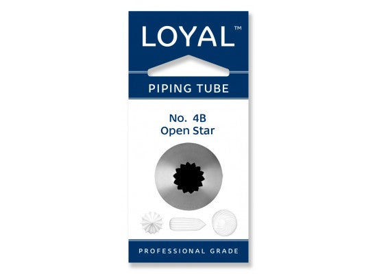 Loyal 4B Open Star Piping Tip