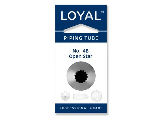 Loyal 4B Open Star Piping Tip