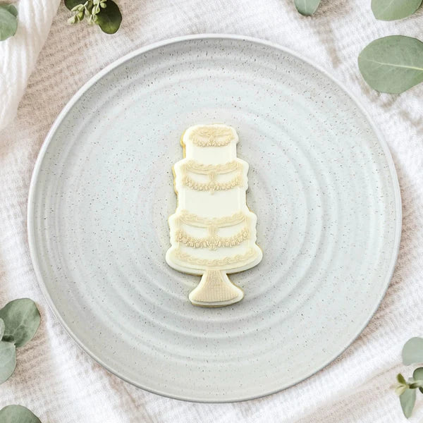 Custom Cookie Cutters Cutter and Debosser Set - Lambeth Cake.