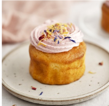 Single Serve - Gluten Free - Lemon Cake With Blueberry Frosting * Pick Up Only*