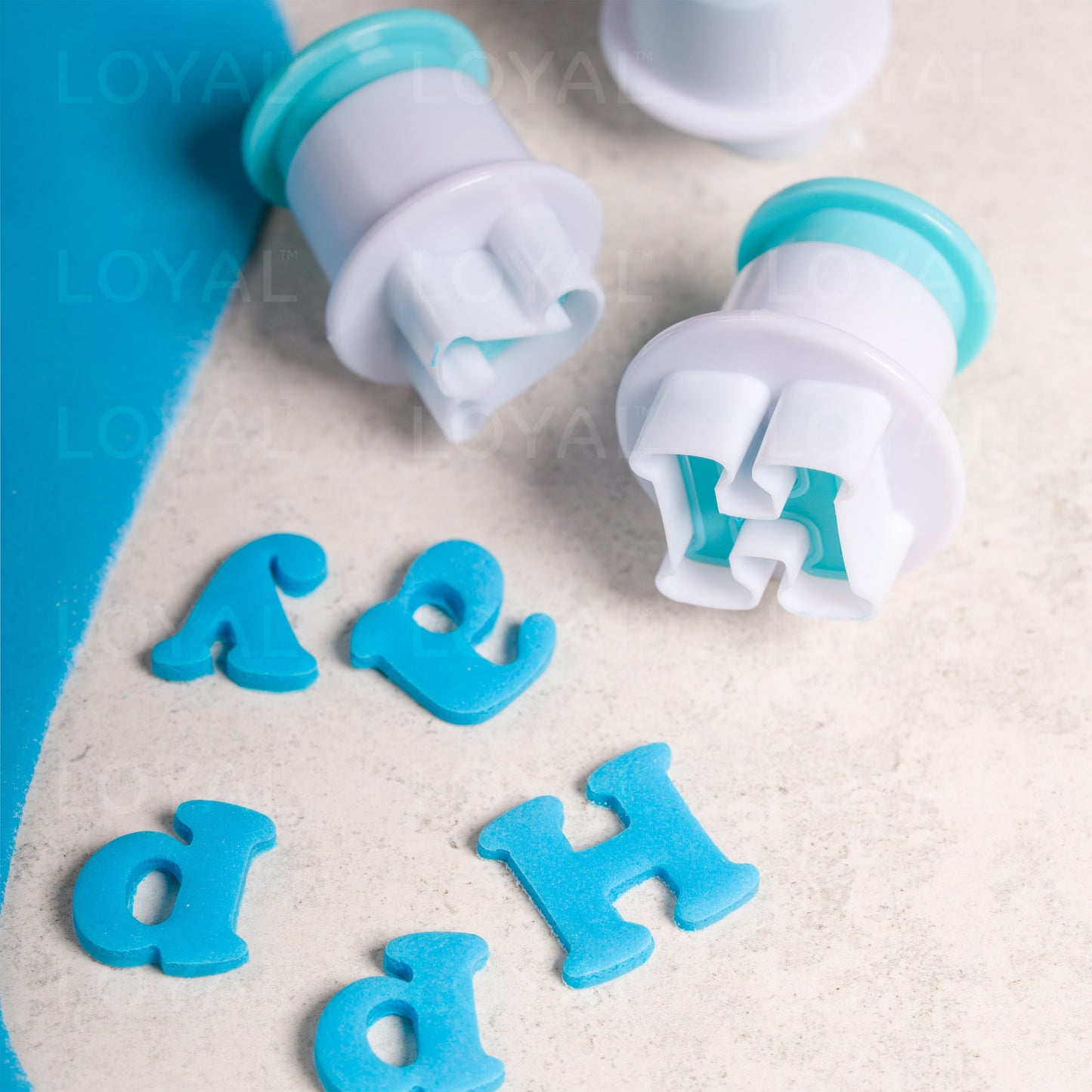 Loyal Mini Alphabet Lowercase Cutters 26PC