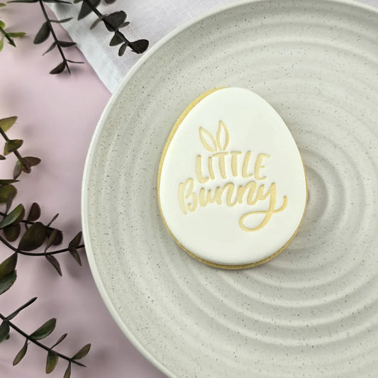Custom Cookie Cutters Embosser - Little Bunny Small