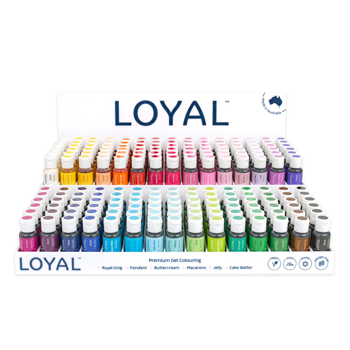 Layal Color Loyal Gel Colours 20ml - Assorted – Skysies Cakes