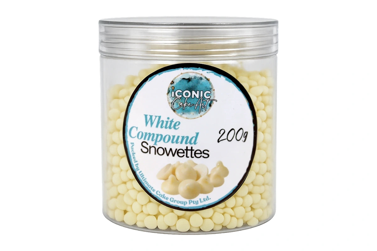 Iconic - White Compound Snowettes - 200g