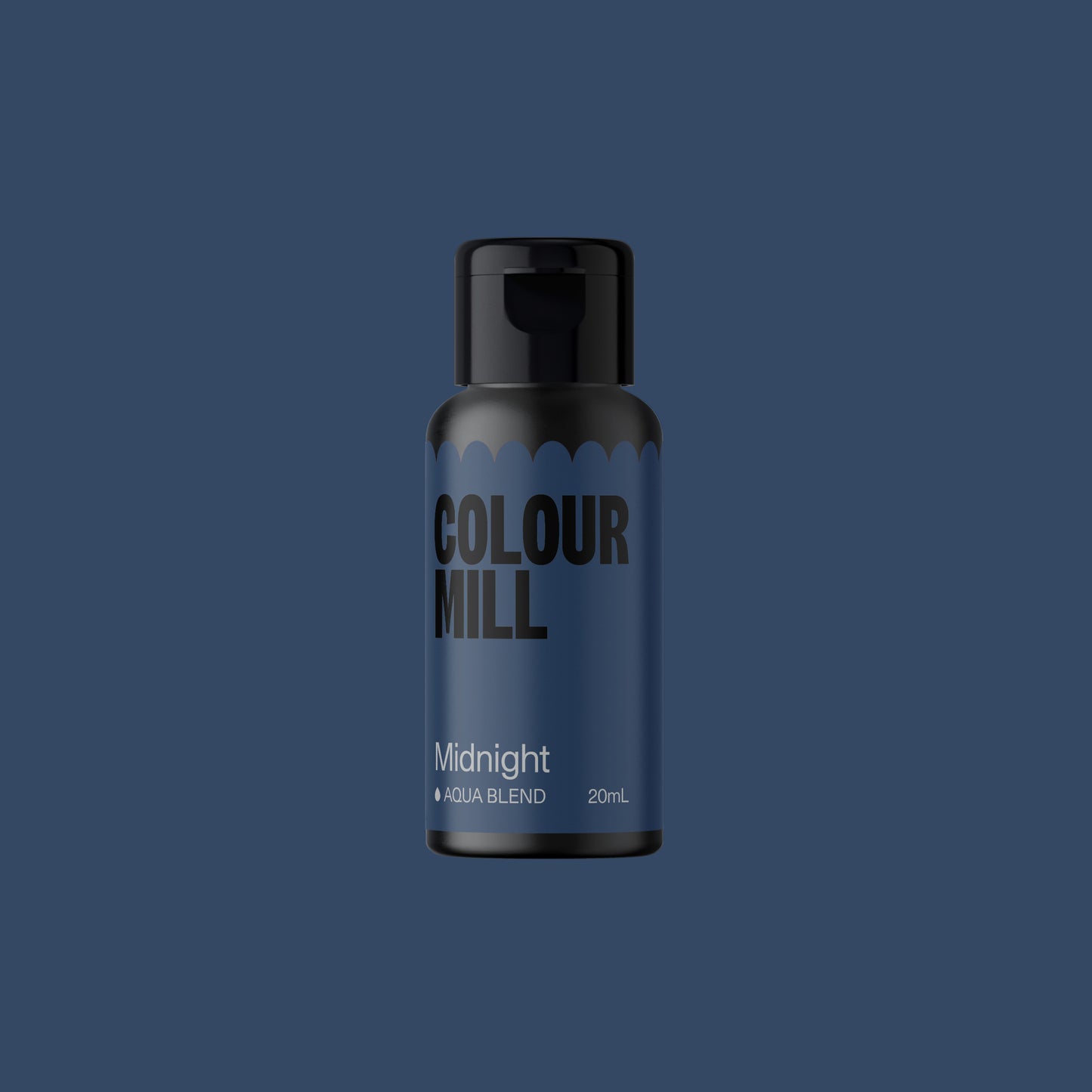 20ml Colour Mill Aqua Based Colour - Midnight