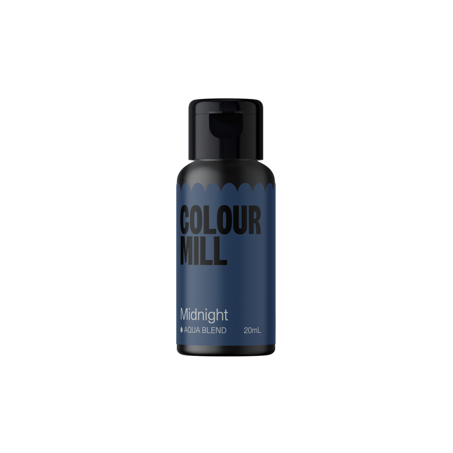 20ml Colour Mill Aqua Based Colour - Midnight