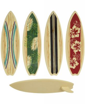 Surfboard Figurines Assorted Patterns