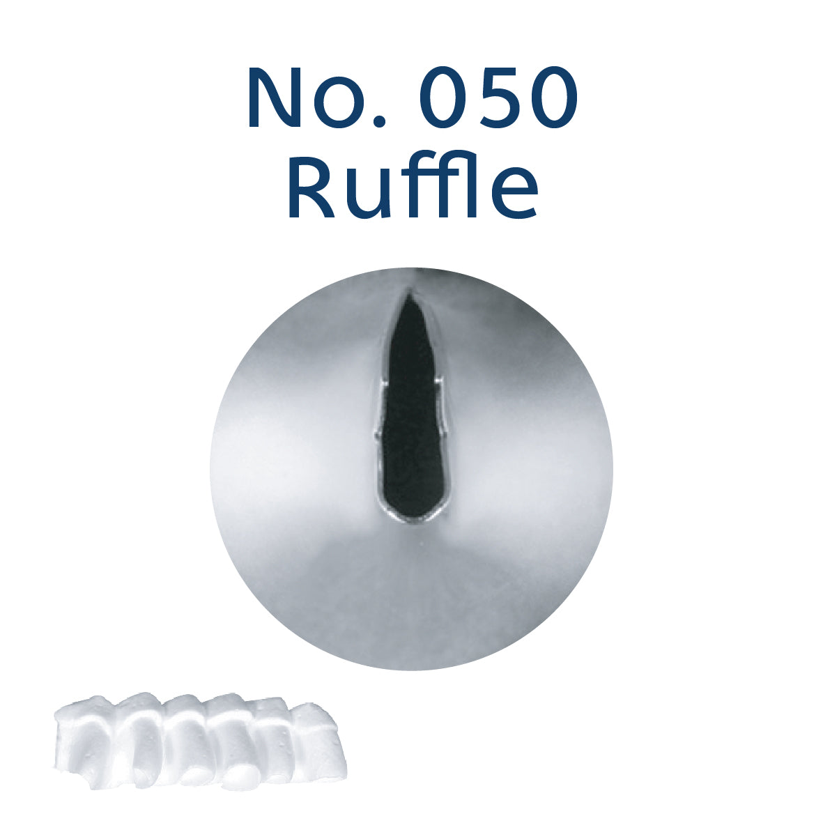 Loyal Piping Tip 050 Ruffle