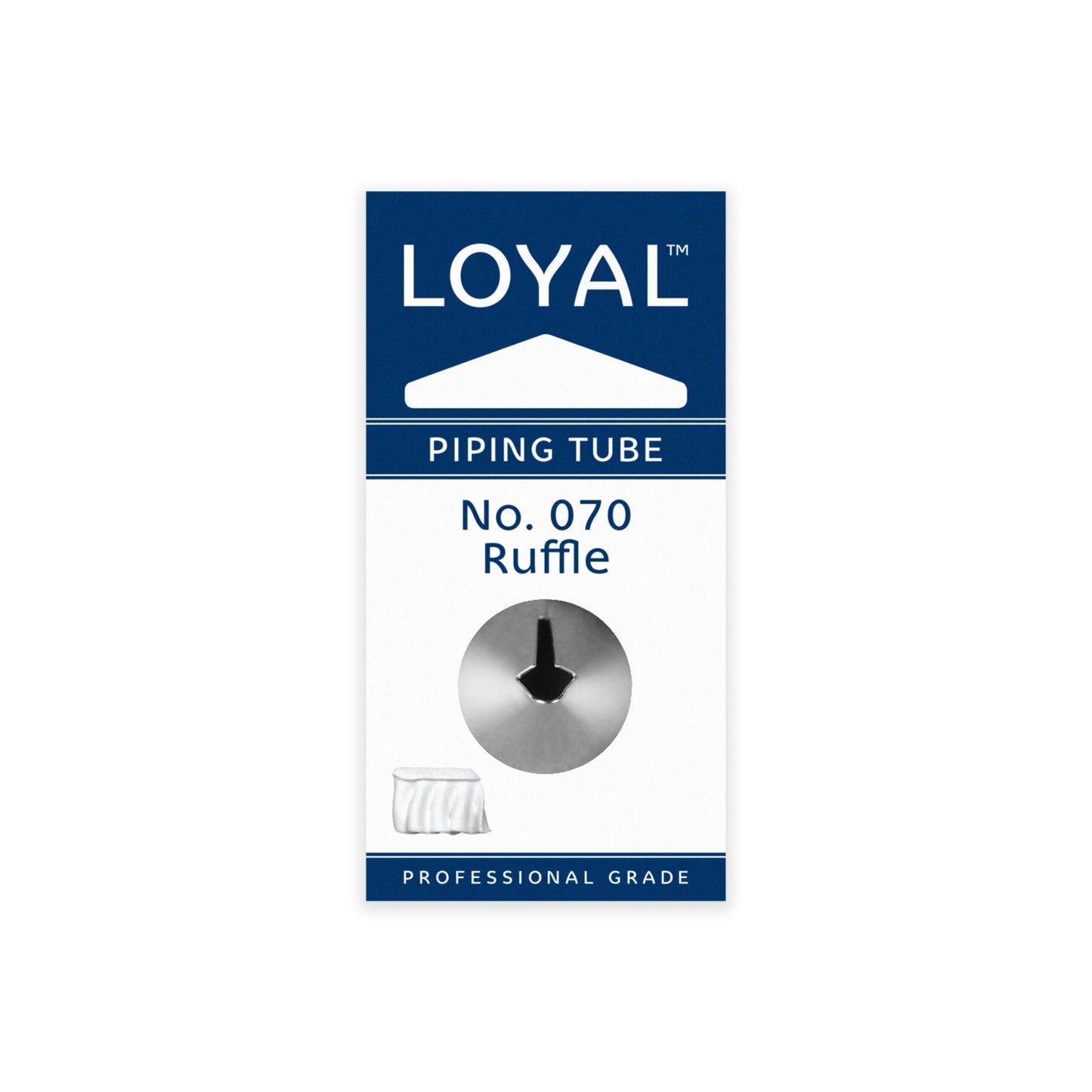 Loyal Piping Tip 070 Ruffle