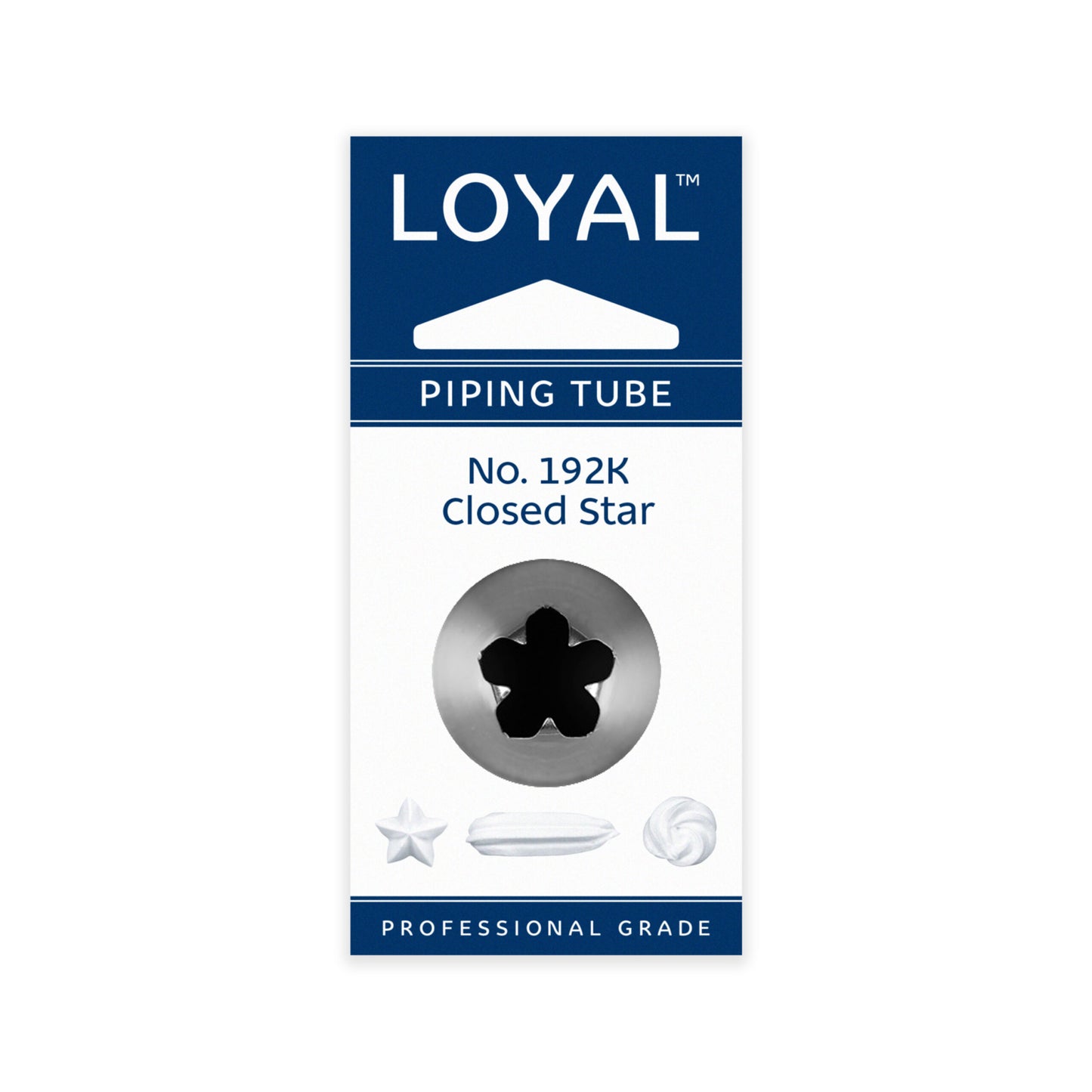 Loyal Piping Tip 192K Closed Star