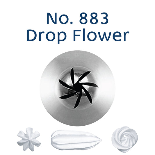 Loyal Piping Tip 883 Drop Flower