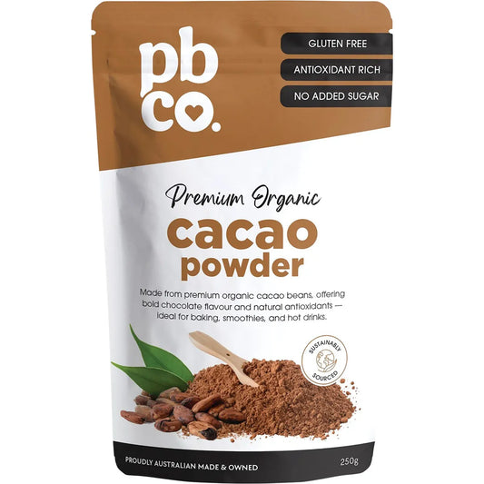 Pb Co. Premium Organic Cacao Powder 250g
