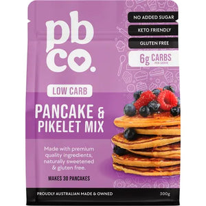 PBCO. Pancake & Pikelet Mix Low Carb 300g
