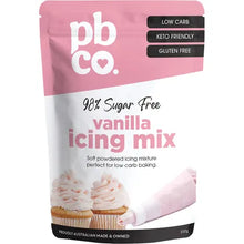 PBCO. Vanilla Icing Mix 98% Sugar Free 300g