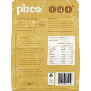 PBCO. Banana Bread Mix 94% Sugar Free 350g