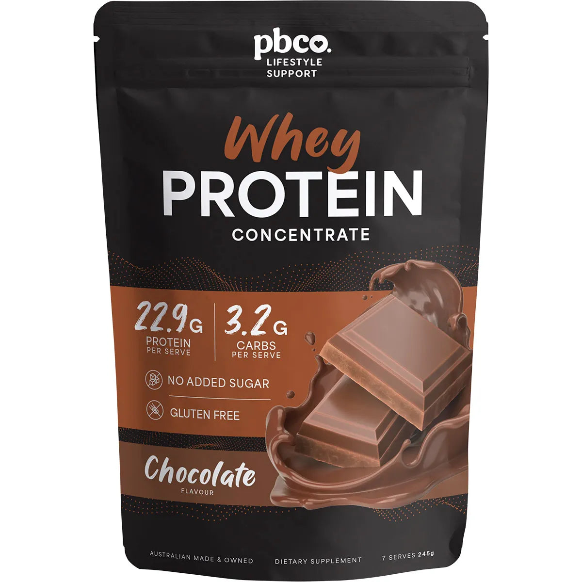 PB CO Whey Protein Concentrate 245g