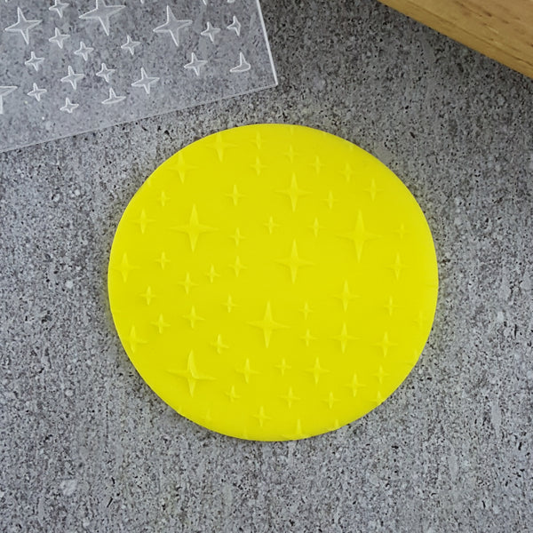 Custom Cookie Cutters - Stary Night Pattern Plate Debosser