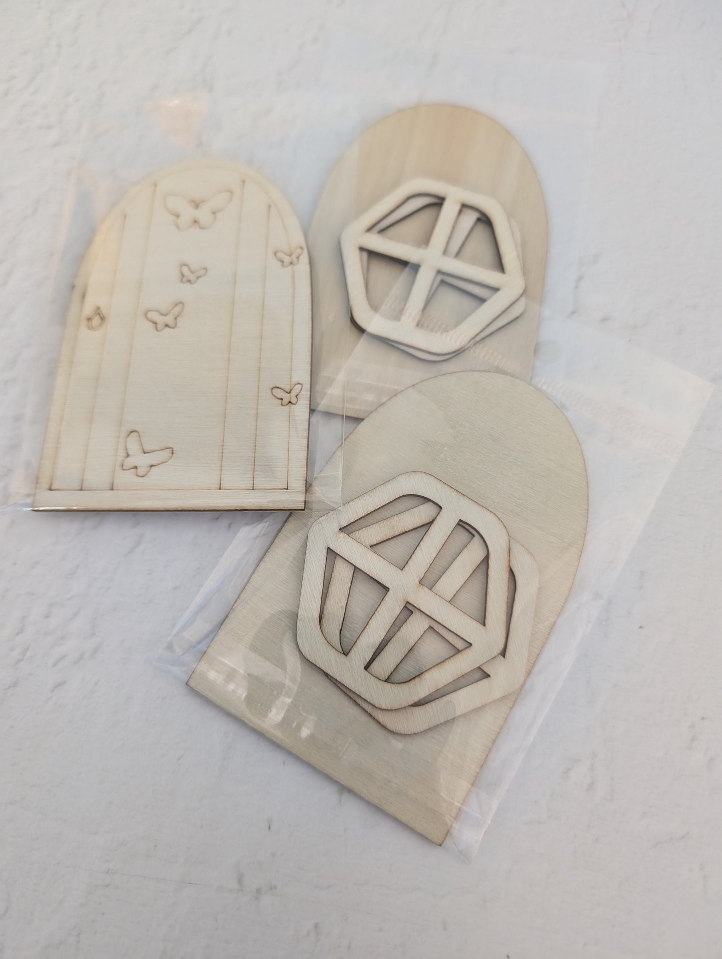 Fairy Door with 2 Windows.