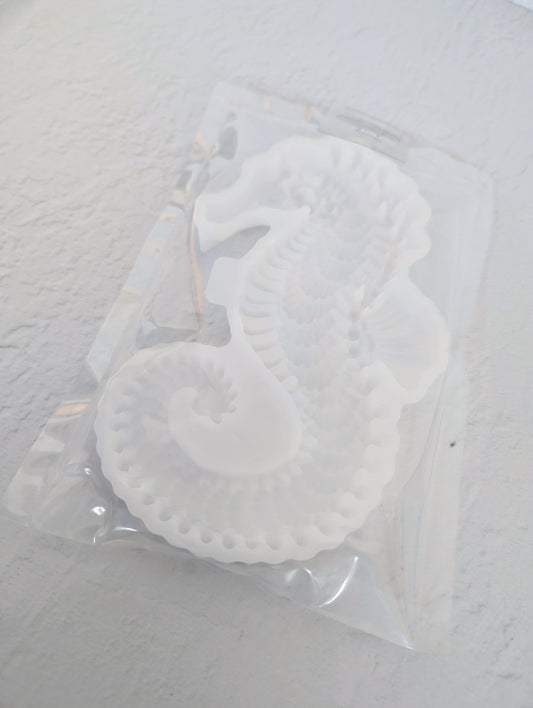 Silicone Mould - Large Seahorse - S578