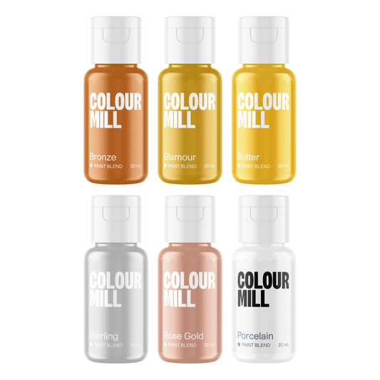 Colour Mill - Metallics - Paint Blend 6 x 20ml
