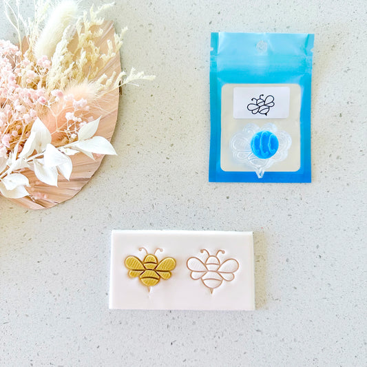 Custom Cookie Cutters - Bee Layer Stamp (Cake Sera Sera).