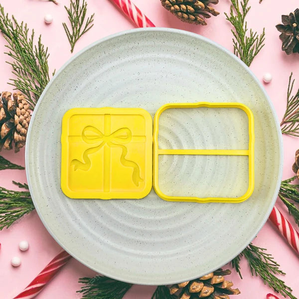 Custom Cookie Cutter - Present Cutter & Debosser Set