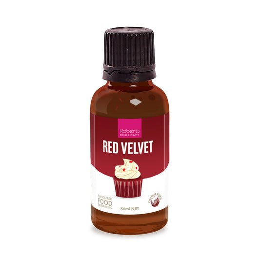Roberts Red Velvet Flavoured Food Colouring - 30ml