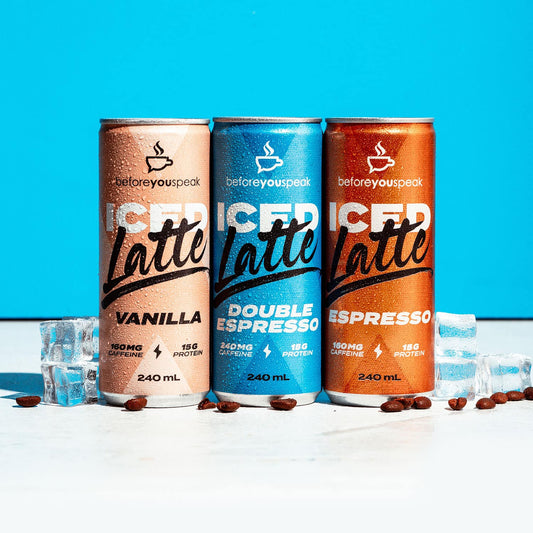 Before You Speak - Iced Latte Can - Double Espresso 240ml