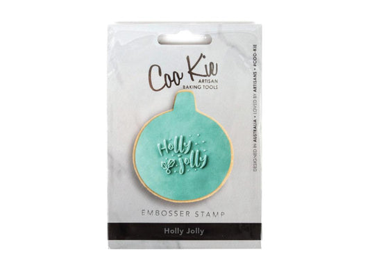 COO KIE Embosser Stamp - Holly Jolly
