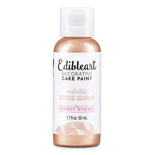 Sweet Sticks Edible Paint - Metallic Rose Gold - 15ml