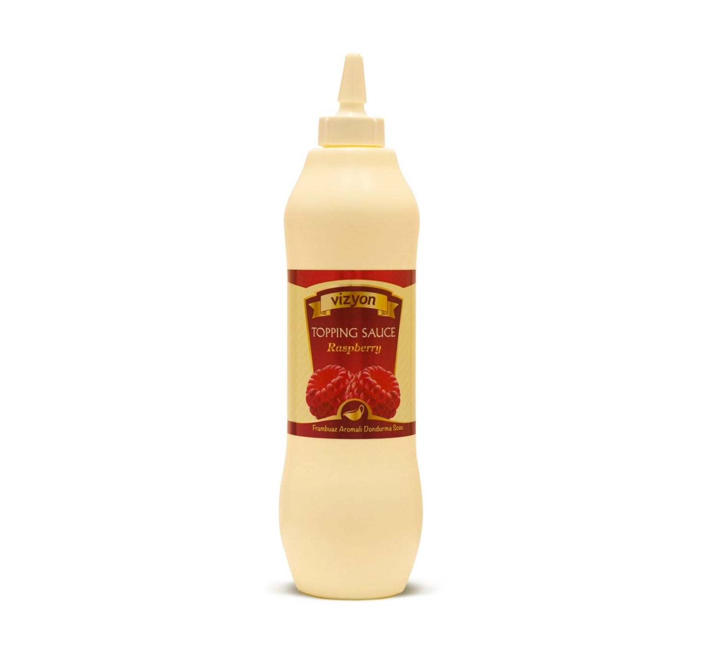 Vizyon Raspberry Topping Sauce - 1kg Bottle