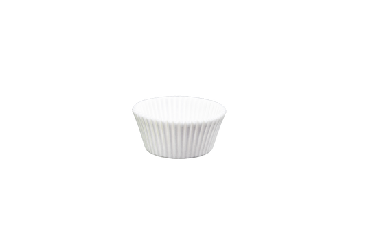 500PK - 550H White Paper Baking Cups