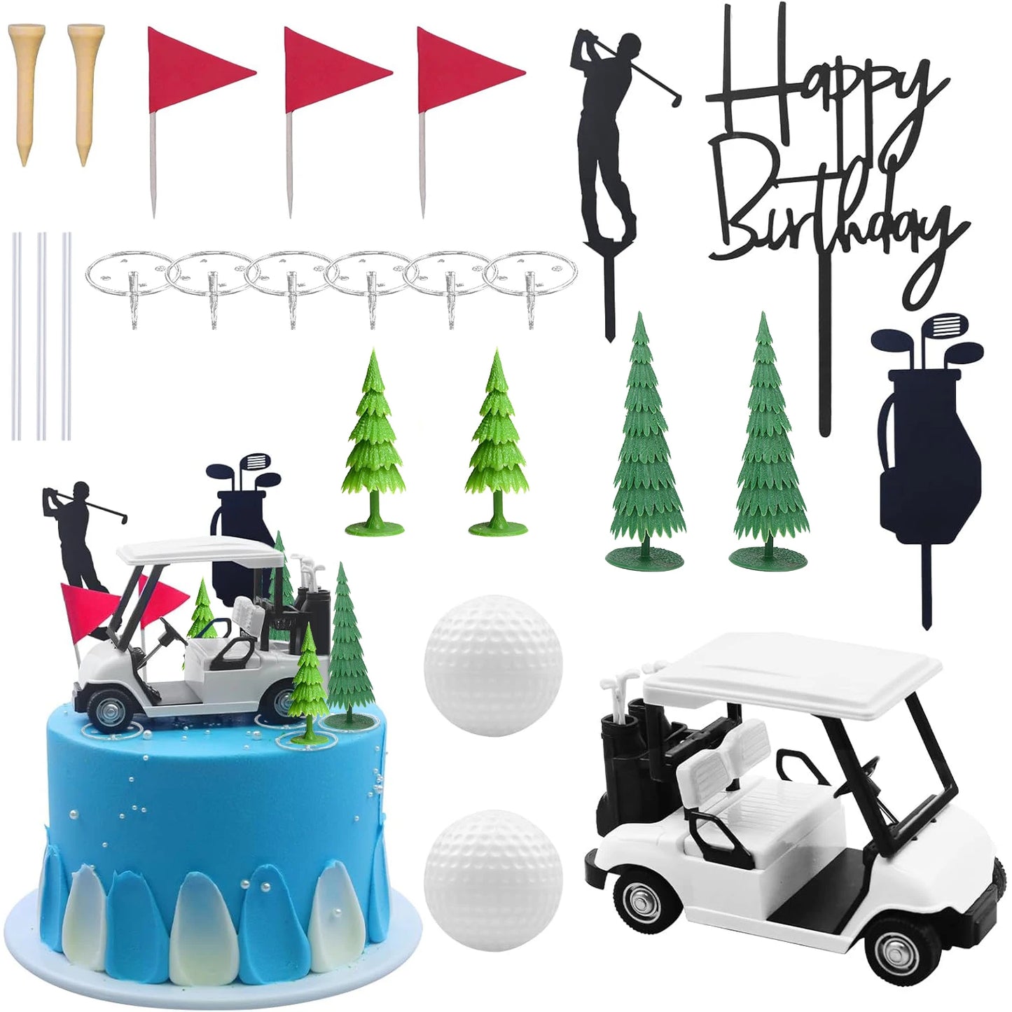Golf Cake Decorating Kit