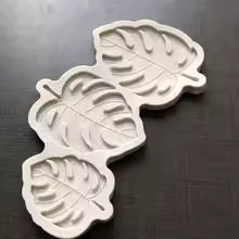 Silicone Mould - 3PC Monstera - S468