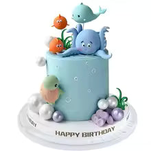 21PC Under The Sea Cake Topper