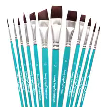 Assorted 12pc Paint Brushes