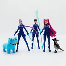 5pc Kpop Demon Hunters Figurine Set